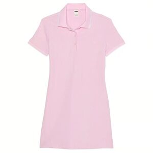 VICTORIA SECRET PINK POLO DRESS - PINK MULTI SIZES (NEW WITH TAGS) A18